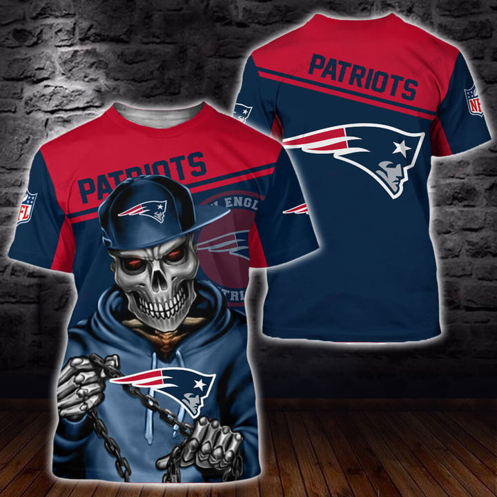 NFL New England Patriots 3D T-shirt Nicegift 3TS-U1U4