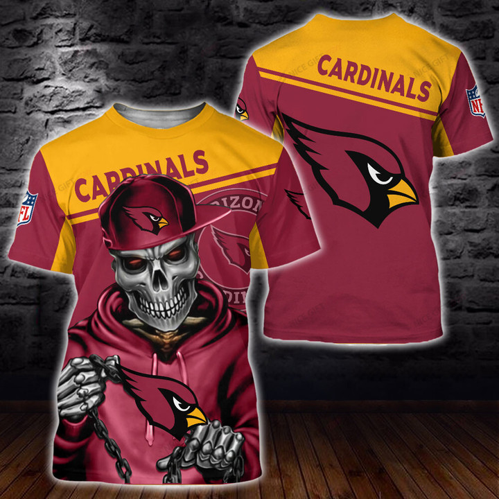 NFL Arizona Cardinals 3D T-shirt Nicegift 3TS-R7J6
