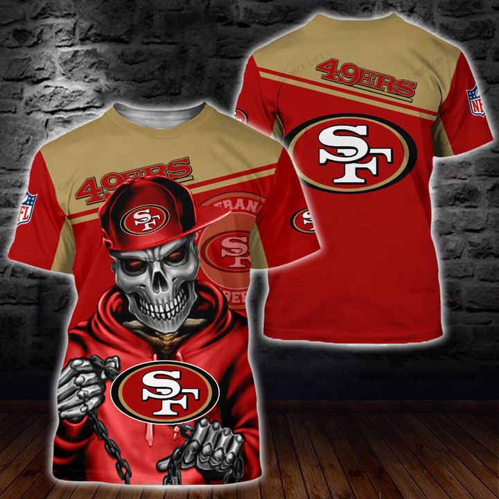 NFL San Francisco 49ers 3D T-shirt Nicegift 3TS-F6Q3