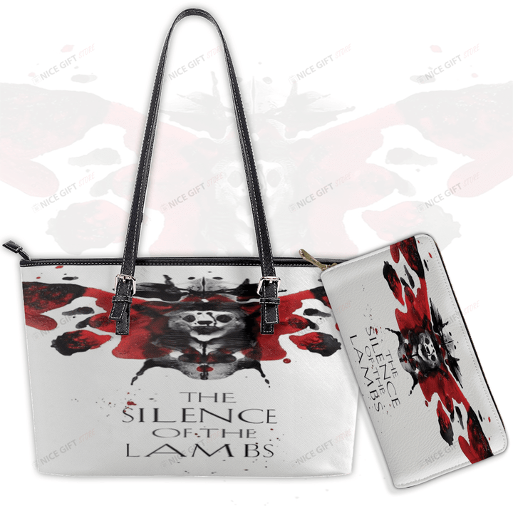 The Silence of the Lambs Leather Tote Bag & Woman Purse Set LTB-E2X5 WOP-L9U6