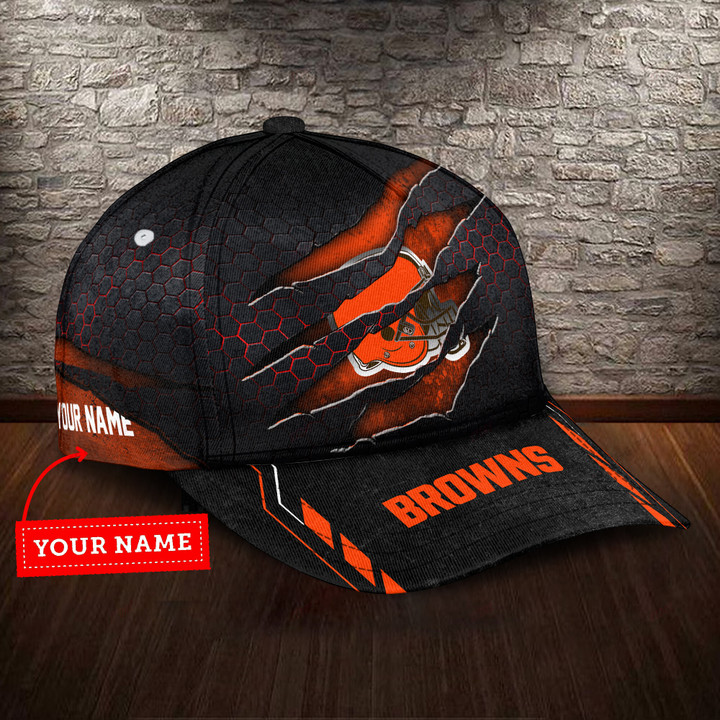 NFL Cleveland Browns (Your Name) 3D Cap Nicegift 3DC-S8M2