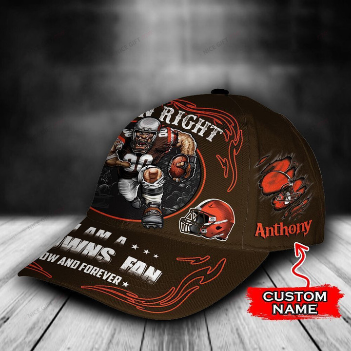 NFL Cleveland Browns (Your Name) 3D Cap Nicegift 3DC-H9V7