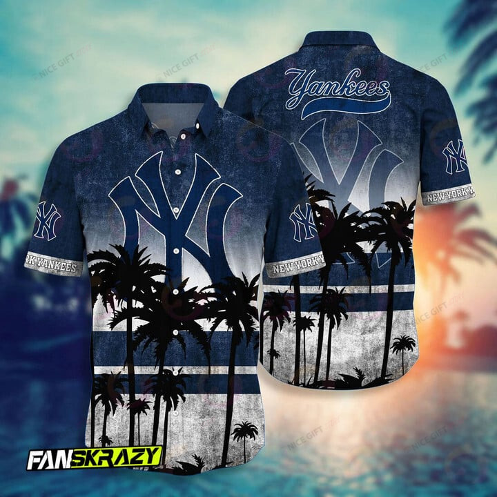 MLB New York Yankees Hawaii 3D Shirt Nicegift 3HS-Y3V6