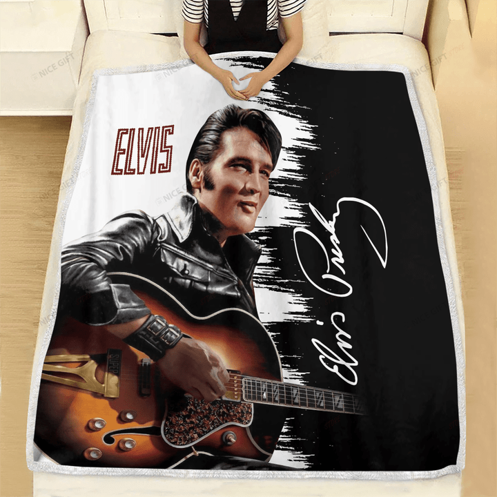 Elvis Presley Fleece Blanket Nicegift BLK-T6P9