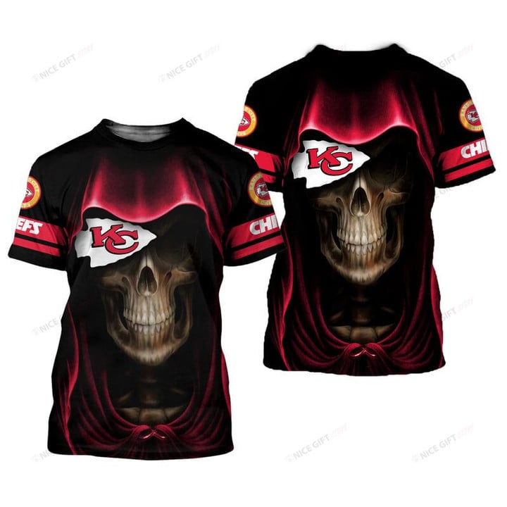 NFL Kansas City Chiefs 3D T-shirt Nicegift 3TS-X9H9