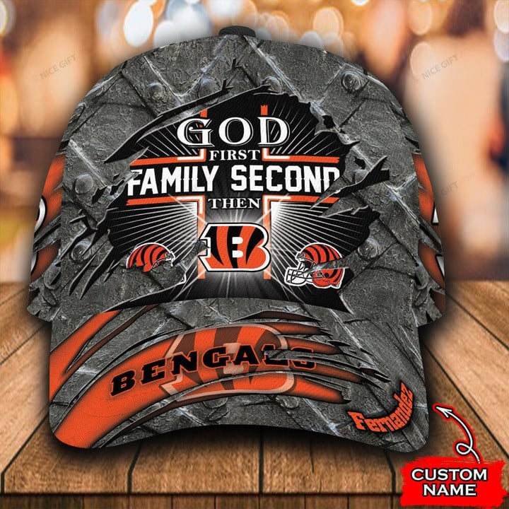 NFL Cincinnati Bengals (Your Name) 3D Cap Nicegift 3DC-R6P4