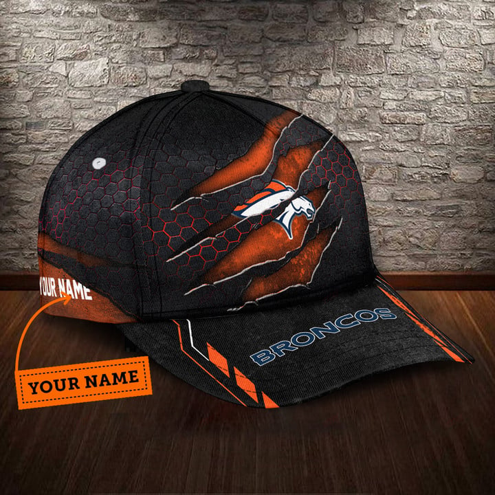 NFL Denver Broncos (Your Name) 3D Cap Nicegift 3DC-Q3S3