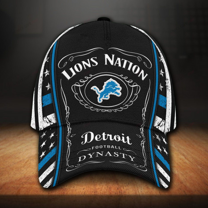 NFL Detroit Lions 3D Cap Nicegift 3DC-E4L8