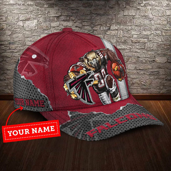 NFL Atlanta Falcons (Your Name) 3D Cap Nicegift 3DC-W6U1