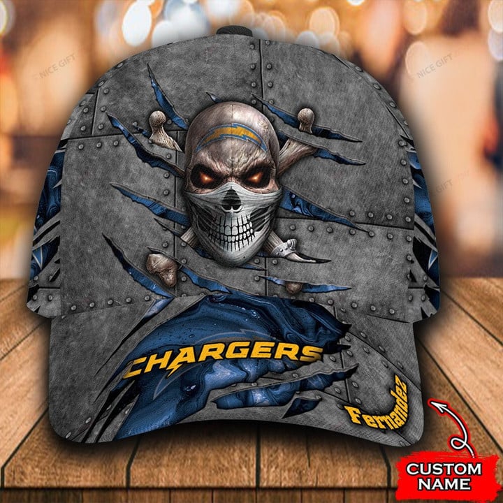 NFL Los Angeles Chargers (Your Name) 3D Cap Nicegift 3DC-V7U3