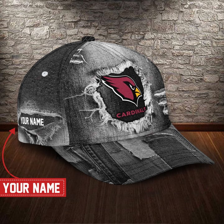 NFL Arizona Cardinals (Your Name) 3D Cap Nicegift 3DC-I2S9