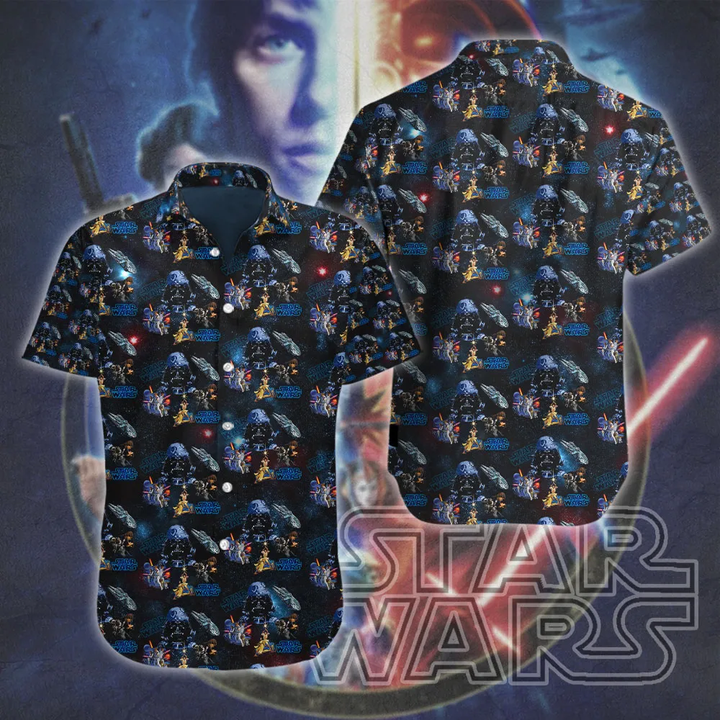 Star Wars Hawaii 3D Shirt Nicegift 3HS-Y3T8