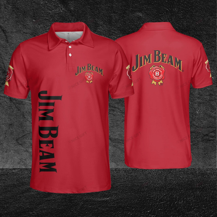 Jim Beam Polo Shirt 3D Nicegift 3PS-V9Y6