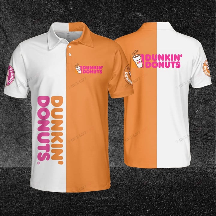 Dunkin' Donuts Polo Shirt 3D Nicegift 3PS-D5S9