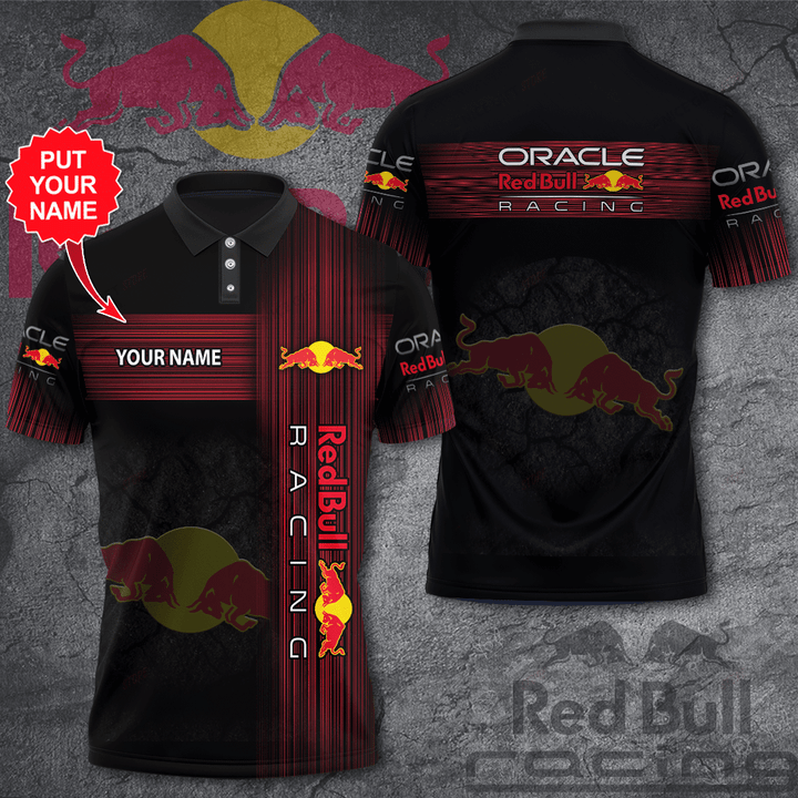 Oracle Red Bull Racing (Your Name) Polo Shirt 3D Nicegift 3PS-I8R1
