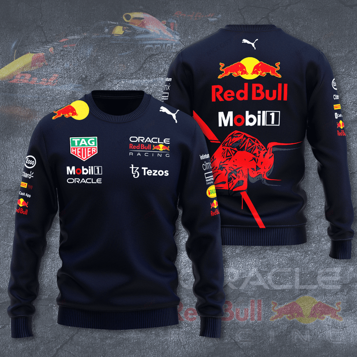 Oracle Red Bull Racing Crewneck Sweatshirt Nicegift 3CS-M6W6