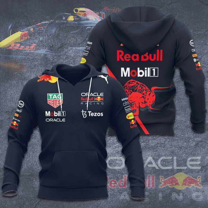 Oracle Red Bull Racing Hoodie 3D Nicegift 3HO-O7N4