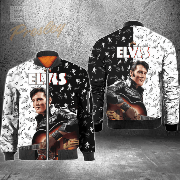 Elvis Presley Bomber Jacket Nicegift 3BB-Q4N1