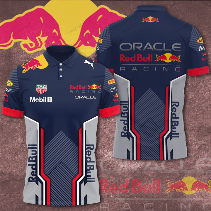 Oracle Red Bull Racing Polo Shirt 3D Nicegift 3PS-V4Y1