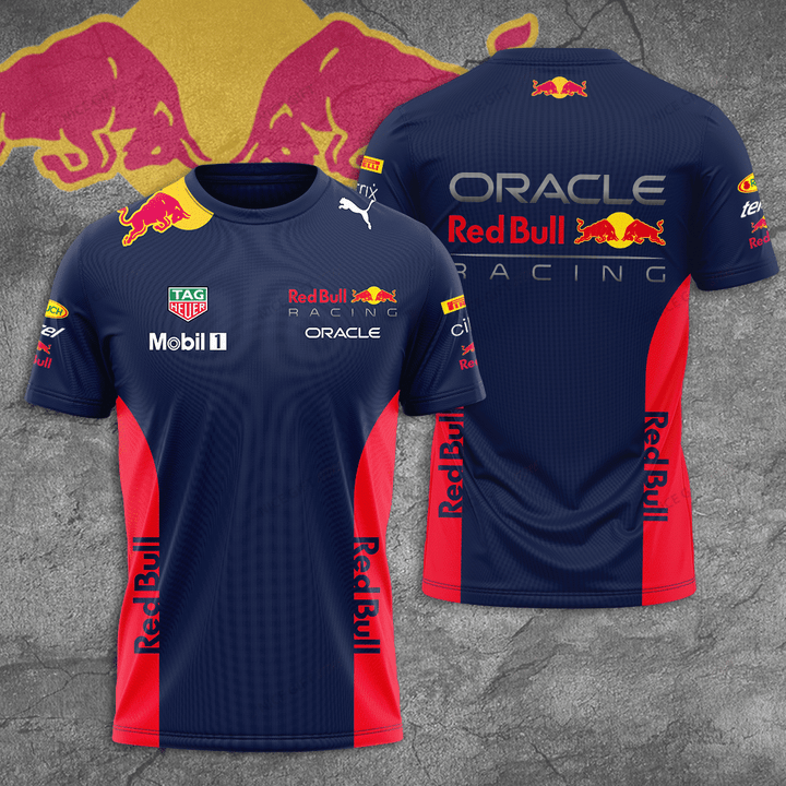 Oracle Red Bull Racing 3D T-shirt Nicegift 3TS-D3I7