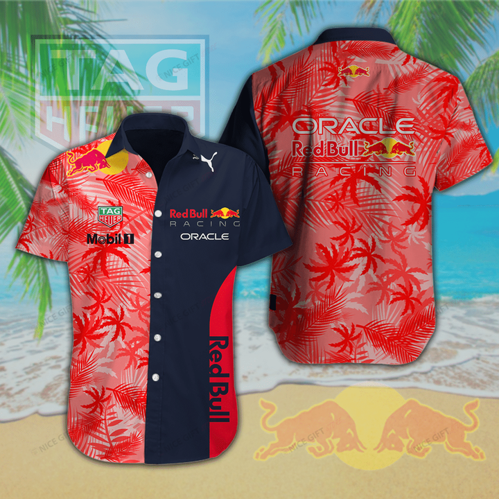Oracle Red Bull Racing Hawaii 3D Shirt Nicegift 3HS-V0L9