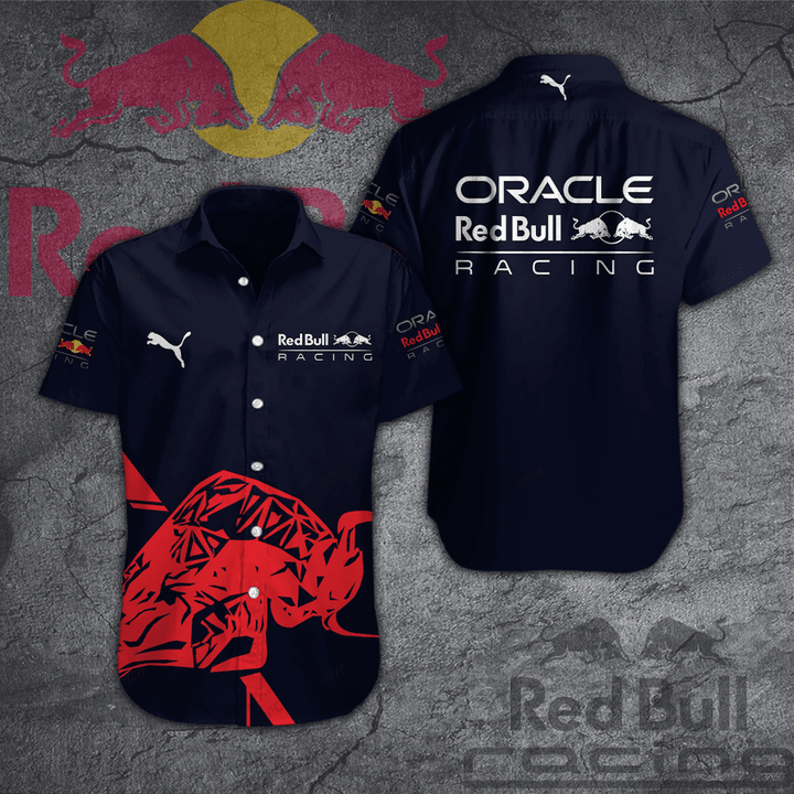 Oracle Red Bull Racing Hawaii 3D Shirt Nicegift 3HS-C8L4