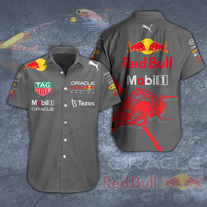 Oracle Red Bull Racing Hawaii 3D Shirt Nicegift 3HS-B7J5
