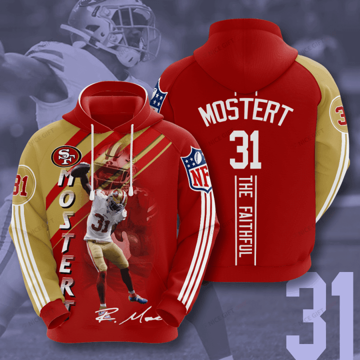 NFL San Francisco 49ers Hoodie 3D Nicegift 3HO-I3N0