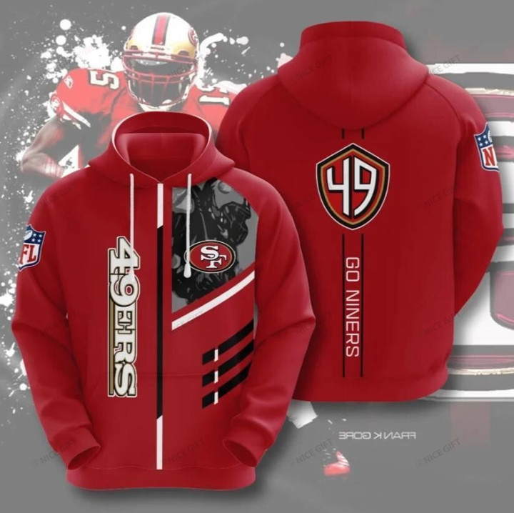 NFL San Francisco 49ers Hoodie 3D Nicegift 3HO-H2I2
