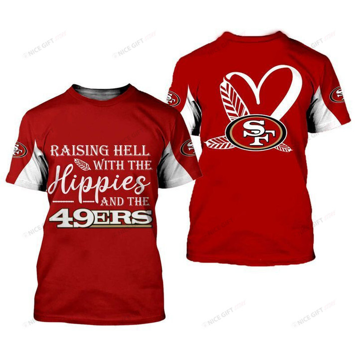 NFL San Francisco 49ers 3D T-shirt Nicegift 3TS-B6K9