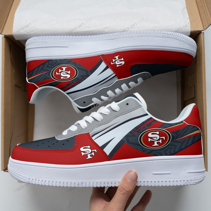 NFL San Francisco 49ers Air Force Shoes Nicegift AFS-K5D9