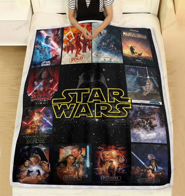 Star Wars Fleece Blanket Nicegift BLK-P3D8