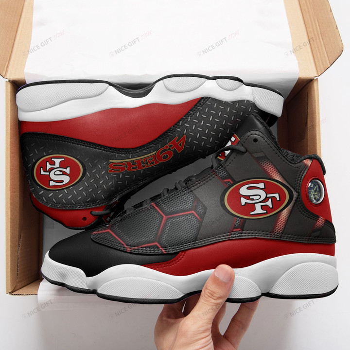NFL San Francisco 49ers Air Jordan 13 Shoes Nicegift AJD-B0A7