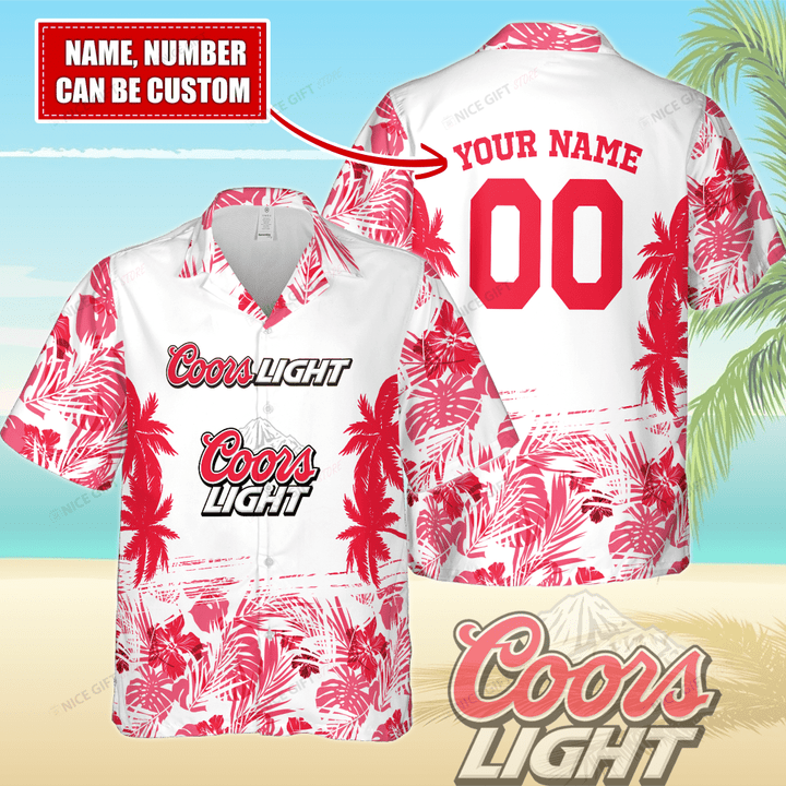 Coors Light (Your Name) Hawaii 3D Shirt Nicegift 3HS-M5G7