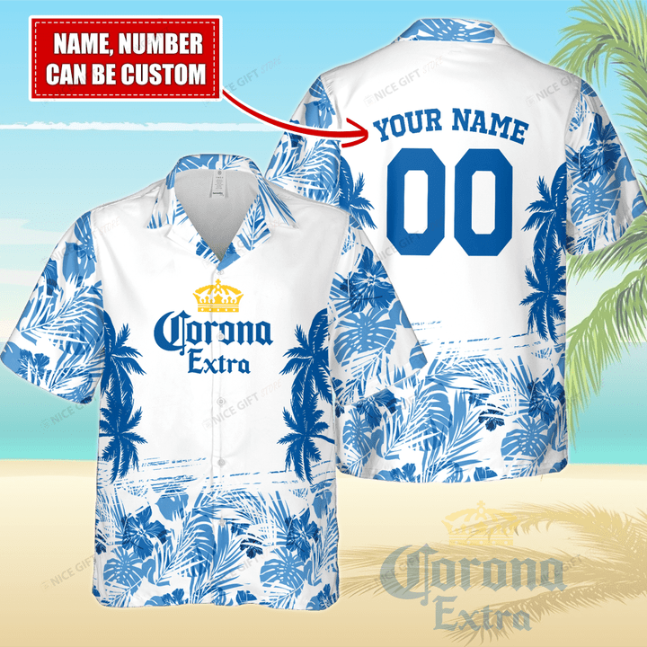 Corona Extra (Your Name) Hawaii 3D Shirt Nicegift 3HS-L1V2