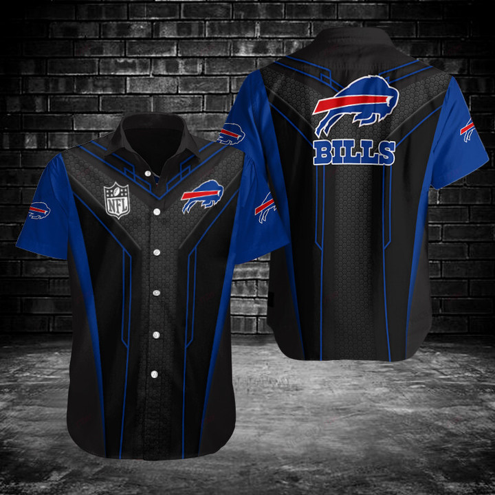 NFL Buffalo Bills Hawaii 3D Shirt Nicegift 3HS-W9D4