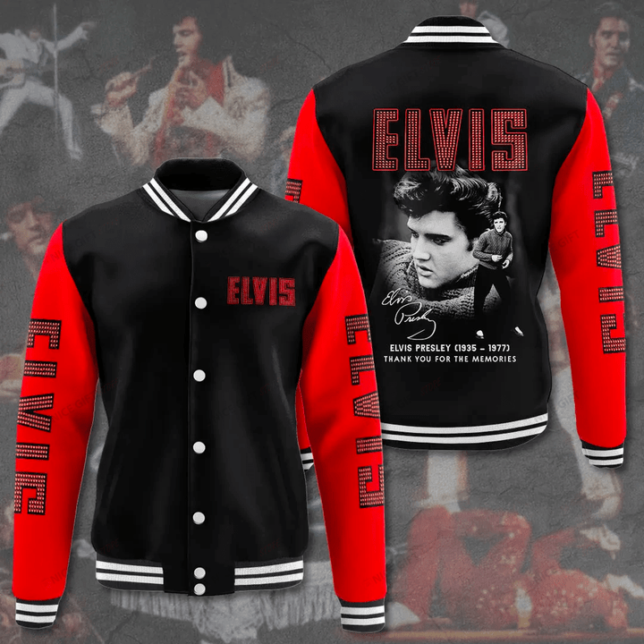 Elvis Presley Baseball Jacket Nicegift BJA-W9S0