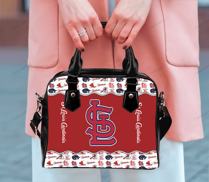 MLB St. Louis Cardinals Women 3D Shoulder Bag Nicegift SDB-V5E7