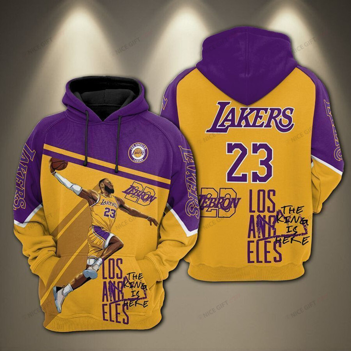 NBA Los Angeles Lakers Hoodie 3D Nicegift 3HO-J6O2