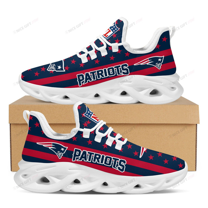 NFL New England Patriots Max Soul Shoes Nicegift MSS-C4H7