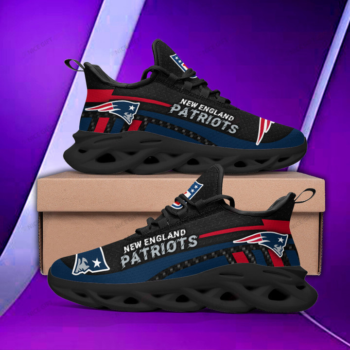 NFL New England Patriots Max Soul Shoes Nicegift MSS-R1N3