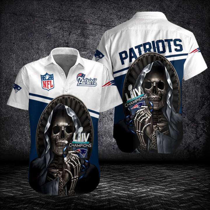 NFL New England Patriots Hawaii 3D Shirt Nicegift 3HS-S6S3