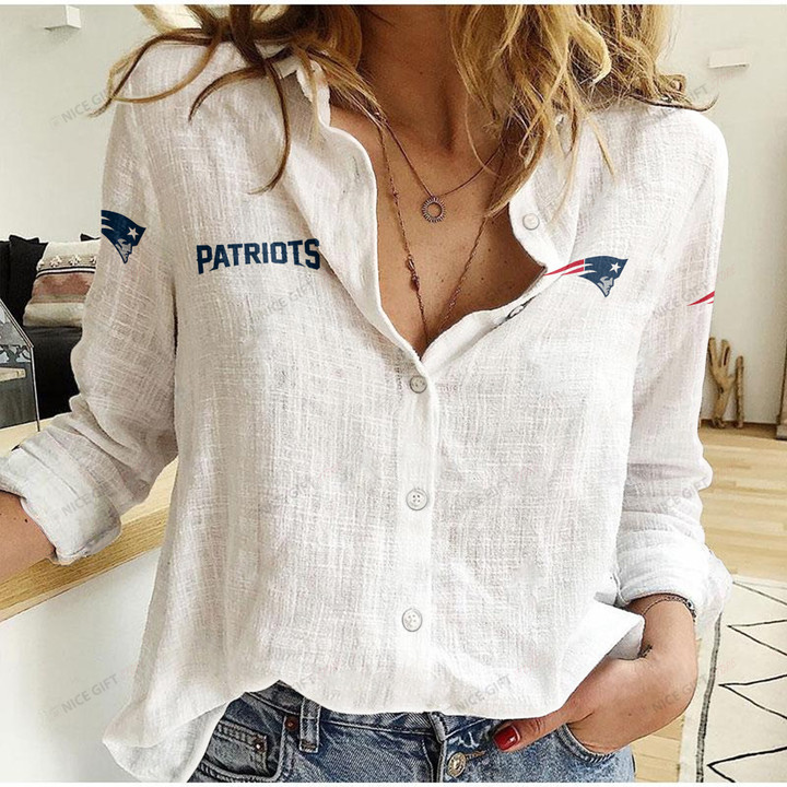 NFL New England Patriots Women Casual Shirt Nicegift WCS-P2L9