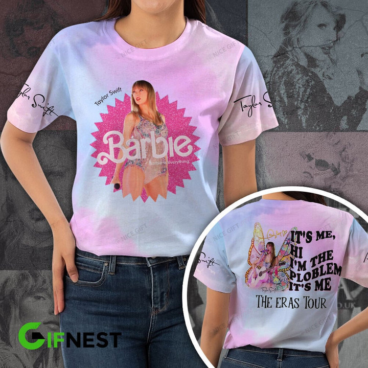 Barbie Taylor Swift 3D T-shirt Nicegift 3TS-S9N3