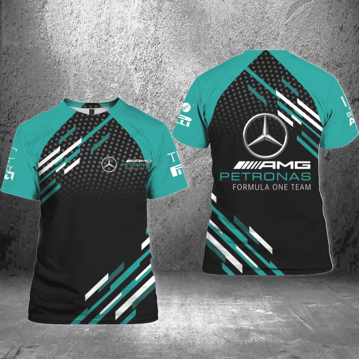 Mercedes-AMG Petronas F1 Team 3D T-shirt Nicegift 3TS-Y4S3