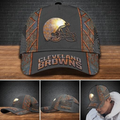 NFL Cleveland Browns (Your Name) Classic Cap Nicegift 3DC-C4R9
