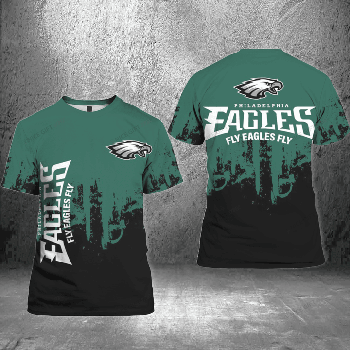 NFL Philadelphia Eagles 3D T-shirt 3TS-B9K4