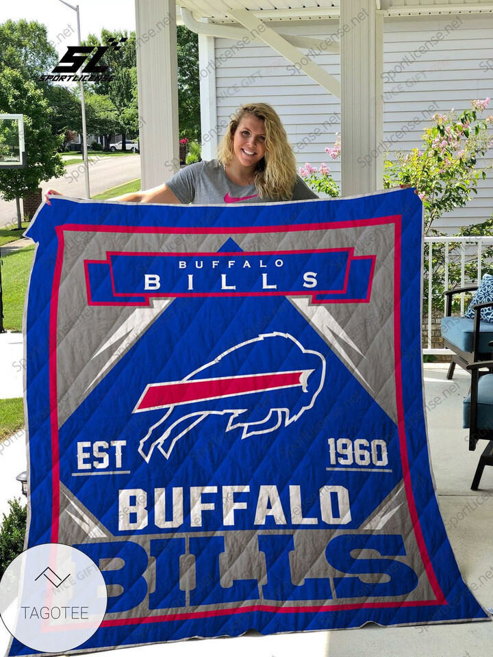 NFL Buffalo Bills Fleece Blanket & Quilt Nicegift BLQ-Z0N3
