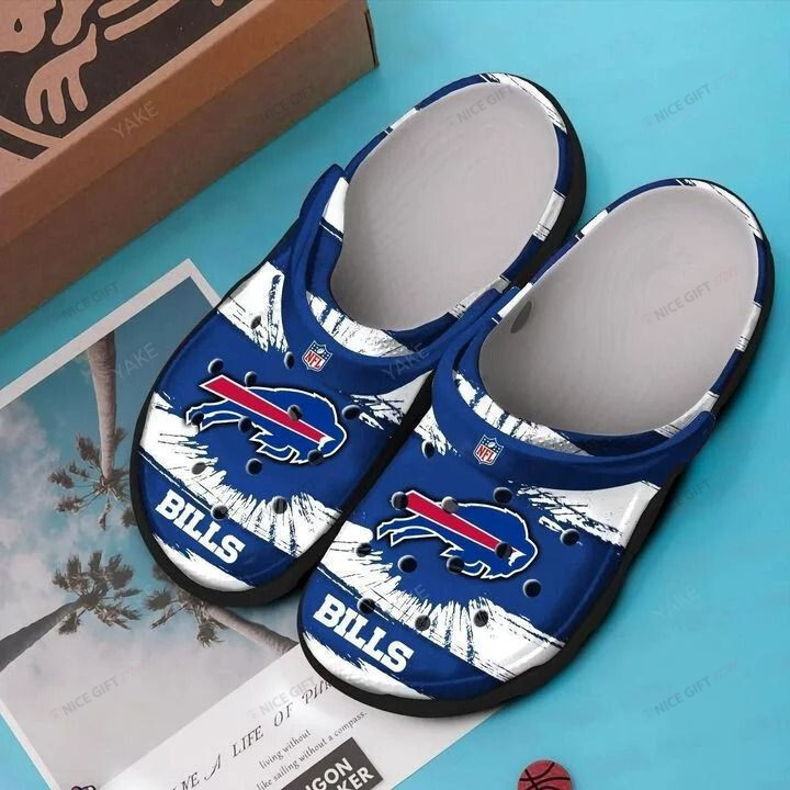 NFL Buffalo Bills Clogs Shoes Nicegift CRS-Q6P0
