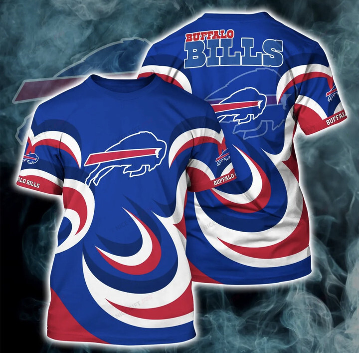 NFL Buffalo Bills 3D T-shirt Nicegift 3TS-P1K4